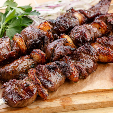 Шашлык баранина, пистолетики
