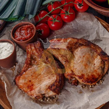 Шашлык свинина, края